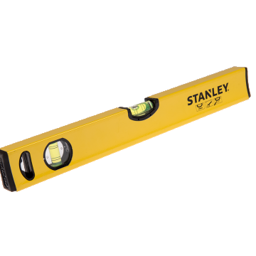 Nivela cu bula Stanley Classic STHT1-43102, cu 2 indicatori, din aluminiu, 400 mm