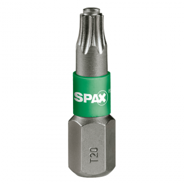Set biti pentru insurubare SPAX T-STAR Plus, T20, 5 buc, 6.4 x 25 mm