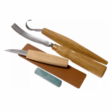 Set de sculptura in lemn BeaverCraft S47, 5 piese