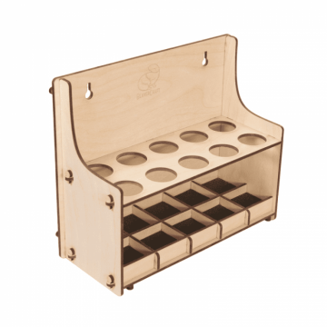 Suport pentru 10 cutite de cioplit in lemn BeaverCraft TH10