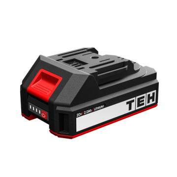 Acumulator Li-Ion 20V 2.0Ah cu indicator pentru scule electrice TEH