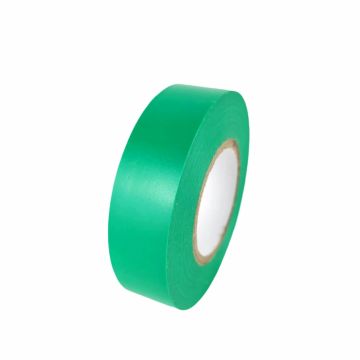 Banda izolatoare verde din PVC 20m X 19mm X 0.15mm