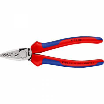 Cleste sertizare pini 0.25 - 16 mm  ² Knipex 97 72 180