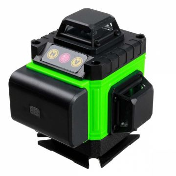 Nivela laser 16 linii cu dioda verde si accesorii incluse, Bitmi 10119