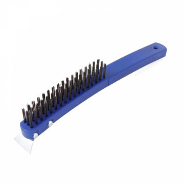 Perie de sarma Workpro W053001, 3 randuri