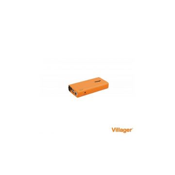 Acumulator Li-ion Villager VJS 3500 cu functie de pornire si incarcare USB, 12000mAh, max. 220A 056227