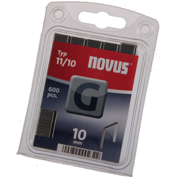 Capse Novus G 11, pentru capsatoare manuale si electrice, zinc, 10,6 x 10 mm