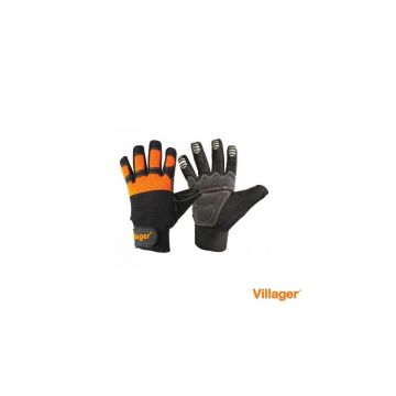 Manusi de lucru Villager VWG 17, piele sintetica si spandex, masura 11 047716