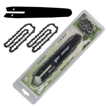 Set Ypan Mencoza Lama + 2 Lant-uri , 20 cm, 6 , pentru mini fierastrau de mana cu acumulatori, universal Set Ypan Mencoza Lama + 2 Lant-uri , 20 cm, 6 , pentru mini fierastrau de mana cu acumulatori, universal