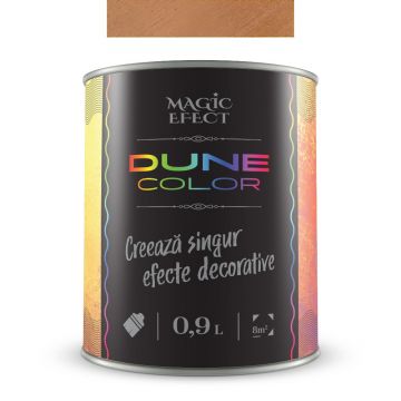 Vopsea decorativa cu efect de dune de nisip, Magic Efect Dune Copper, 0.9 l