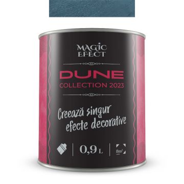 Vopsea decorativa cu efect de dune de nisip, Magic Efect Dune Electric Blue, 0.9 l