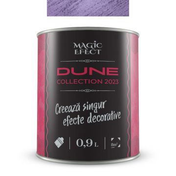 Vopsea decorativa cu efect de dune de nisip, Magic Efect Dune Ice Fuchsia, 0.9 l