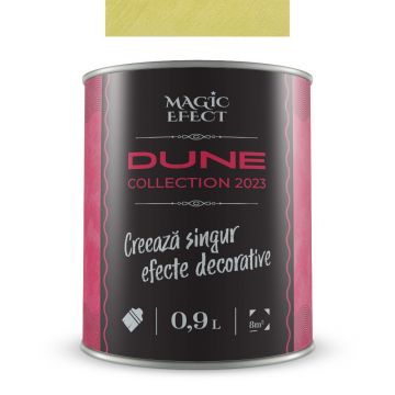 Vopsea decorativa cu efect de dune de nisip, Magic Efect Dune Lemon Dream, 0.9 l