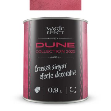 Vopsea decorativa cu efect de dune de nisip, Magic Efect Dune Ruby Red, 0.9 l