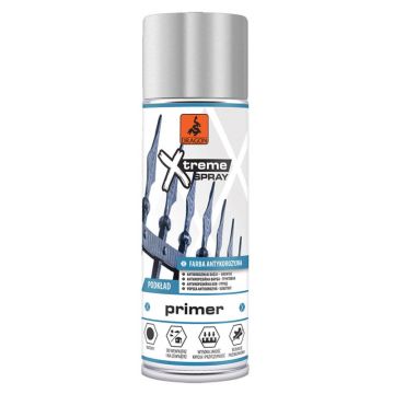 Vopsea spray anticoroziv universala Dragon Xtreme, gri RAL 7040, mat, interior/exterior, 400 ml